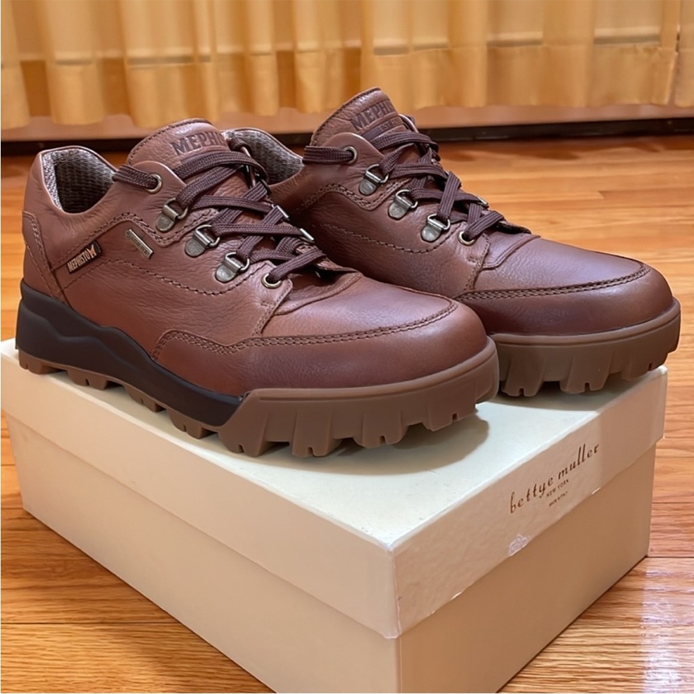 MEPHISTO Shoes Air Relax Gore-Tex Slacker Mens Shoes Size 8.5 Leather (New)